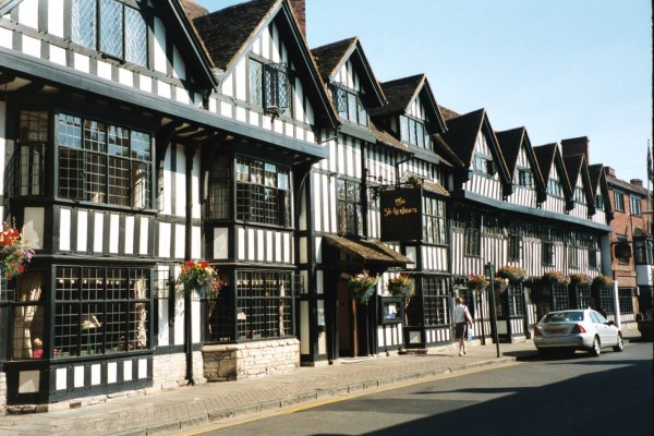 Historische Gebäude in Stratford-on-Avon Bild: wikipedia 
