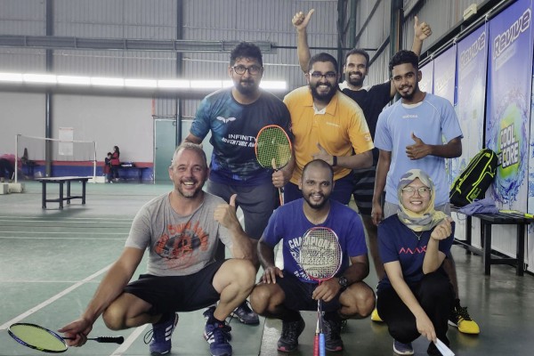 Eine besondere Herausforderung: Ein Match gegen Spieler, bei denen Badminton Nationalsport ist –nicht zu vergleichen mit einer lockeren Partie »Federball« 