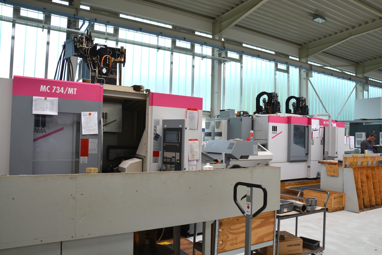  Endurance runner: Both STAMA milling-turning centers perform reliably and productively.  