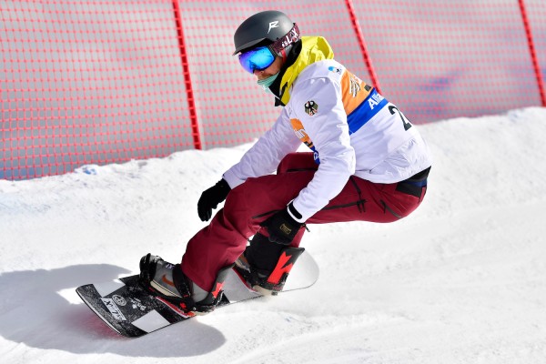 Matthias Keller im Wettkampfmodus beim Weltcup. Bild: Luc Percival Photography 