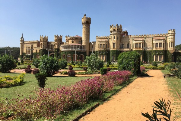  Bangalore Palace: The magnificent palace adorned with carvings in the heart of the city was built in the Tudor style and is strongly reminiscent of Windsor Castle in London, England. Image: Pixabay, Julia Britto 