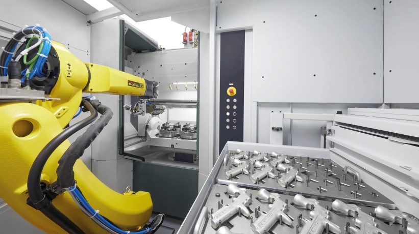  Productive complete system consisting of DZ 16 W and VariocellUno automation unit 
