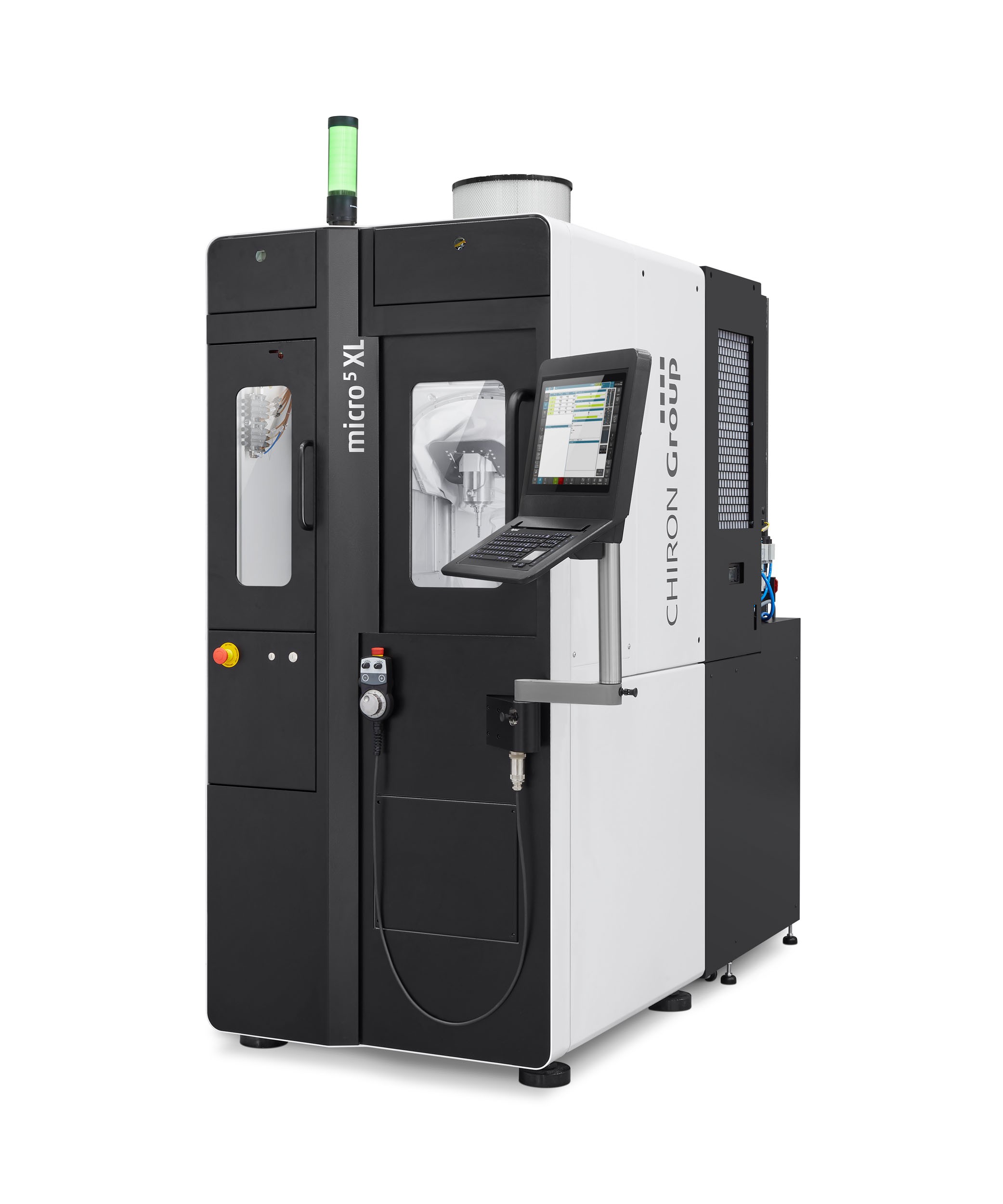 The new micromachining center Micro5 XL stands for resource-optimized production in every respect.