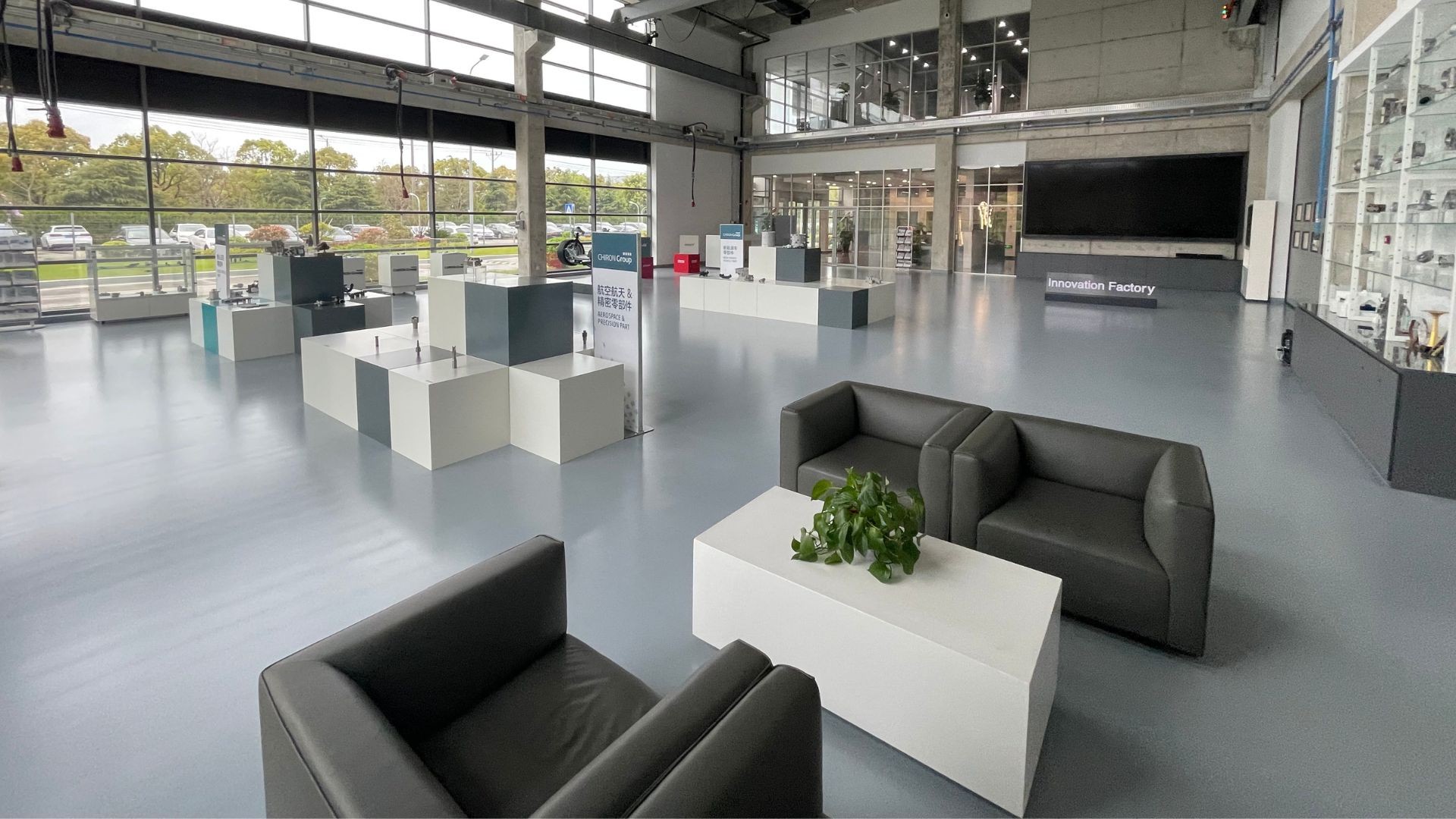 locations–taicang–china–innovation factory–green design–technology showcase–innovation-entrance-hall