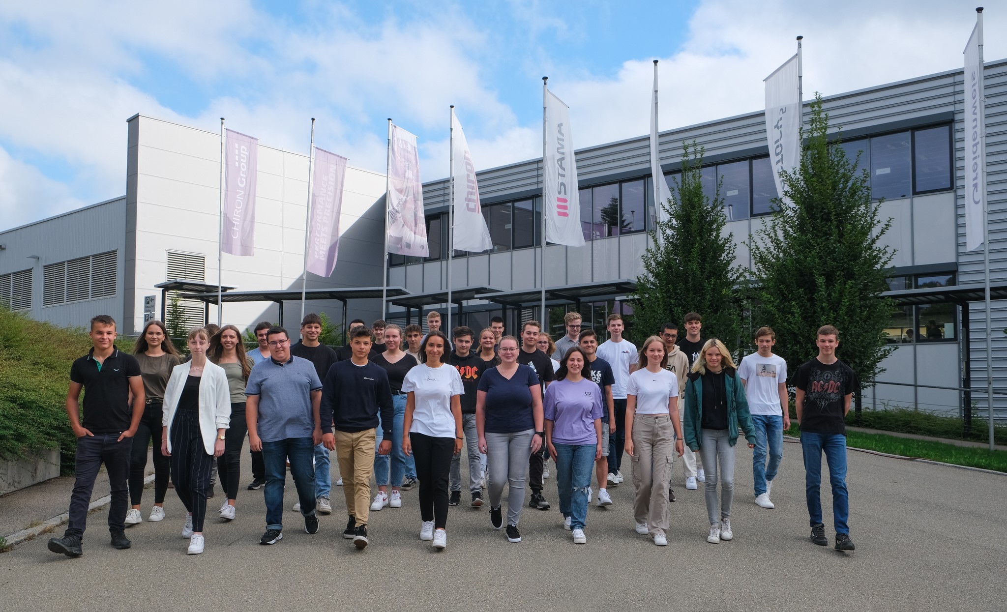 Jetzt geht’s los: Für 32 Auszubildende und Studierende startete am  01. September ein neuer Lebensabschnitt.