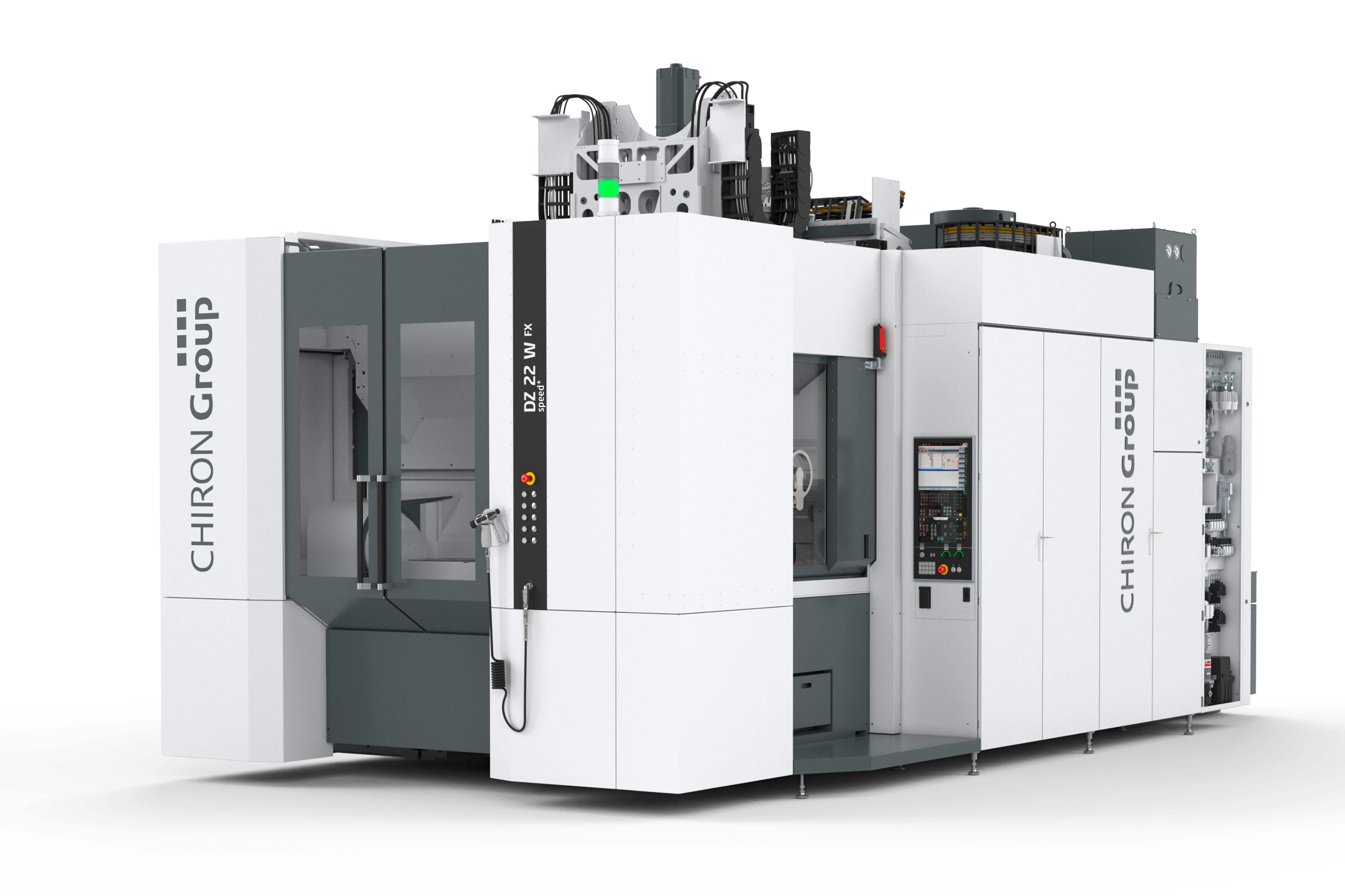 The new DZ 22 W speed+ for constant top performance and top speed in the complete machining of large components in series.