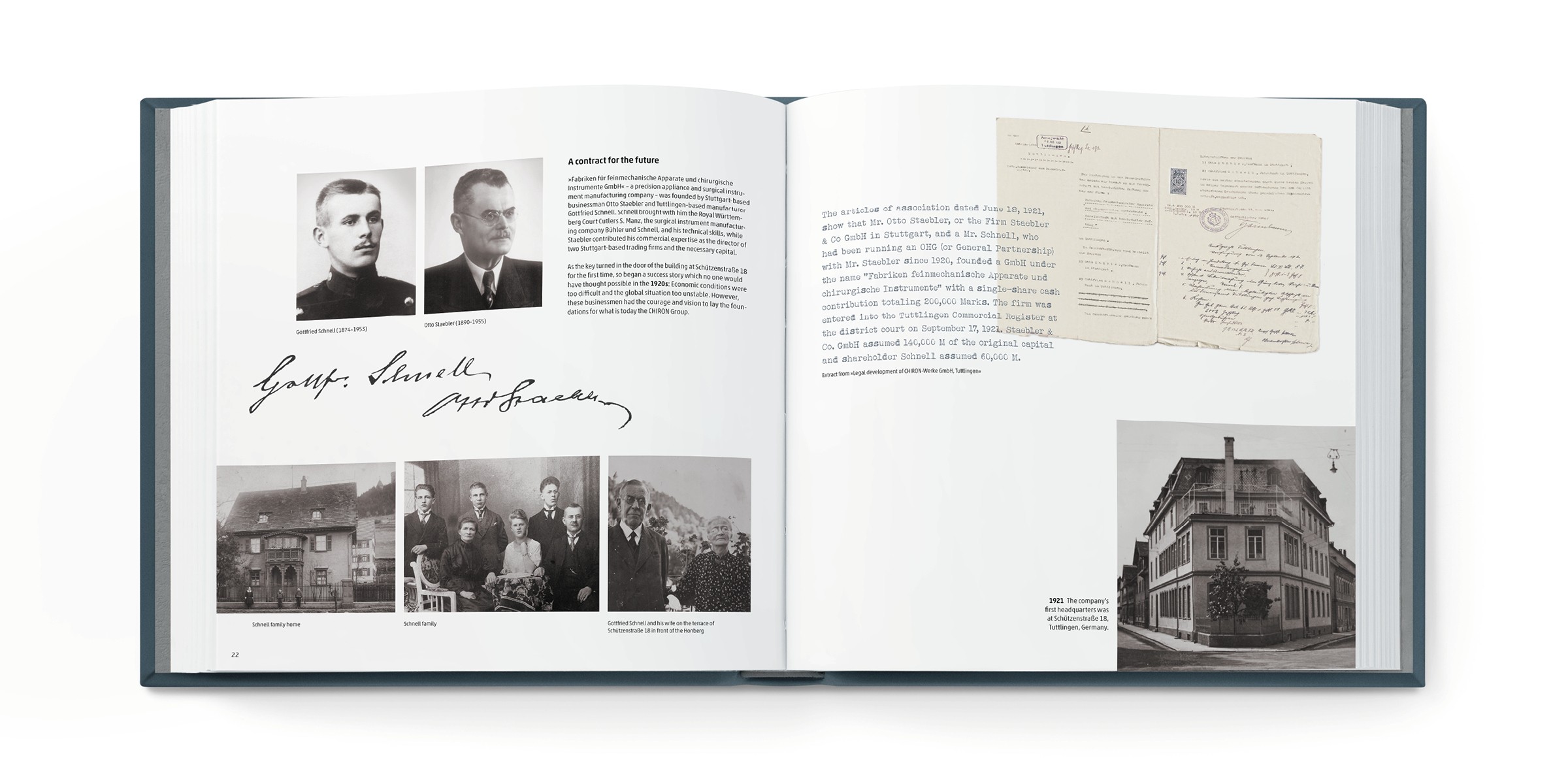 Schlüsselmoment in der Schützenstraße 18 in Tuttlingen: Hier beginnt 1921 die Erfolgsgeschichte.
