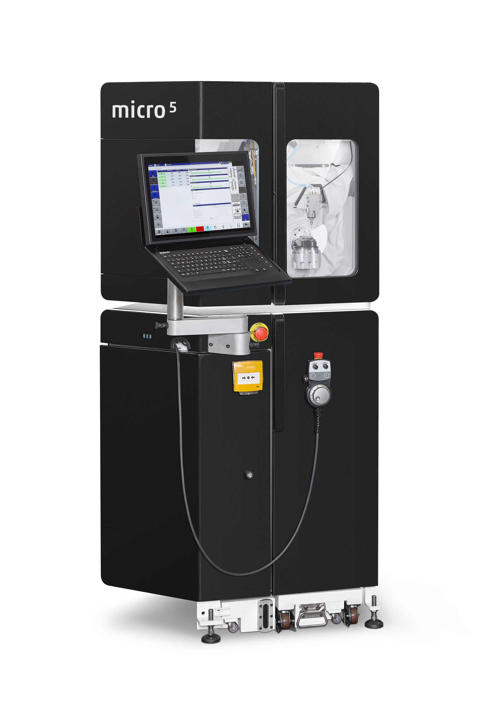 Hochpräzise 5-Achs-Bearbeitung auf kleinstmöglichem Raum. Mit dem Original, der Micro5 der CHIRON Group.